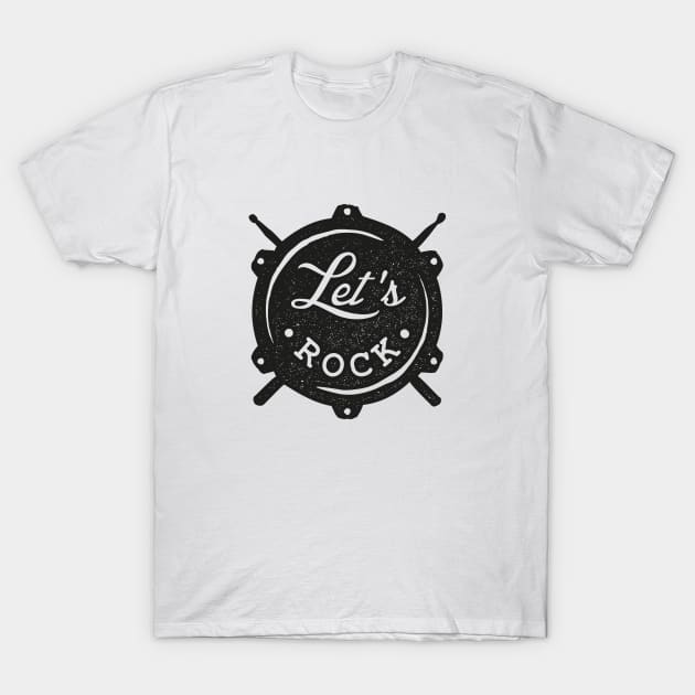 Let's Rock T-Shirt by Dosunets